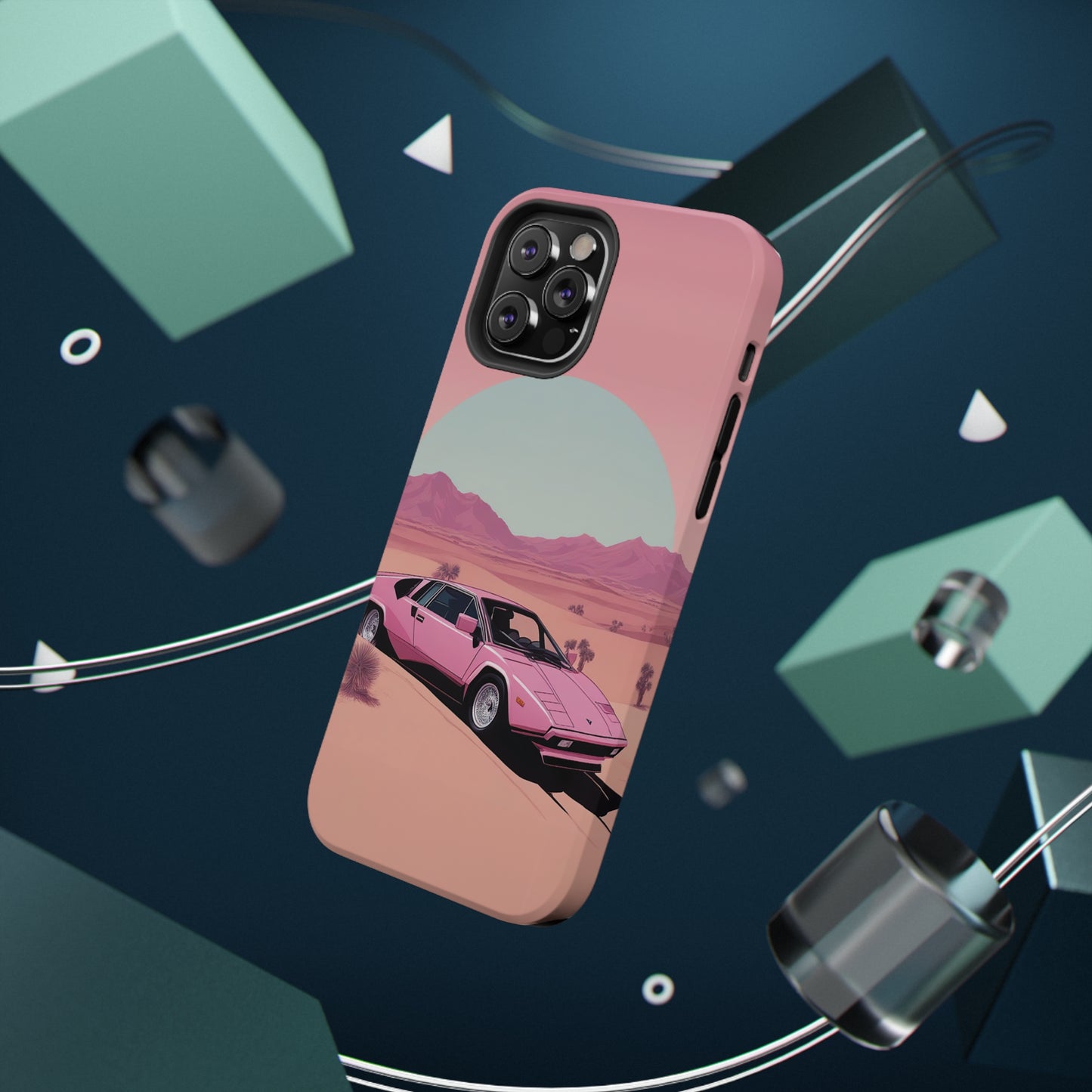 Impact-Resistant Phone Case with Arch Desert [TEDDY]