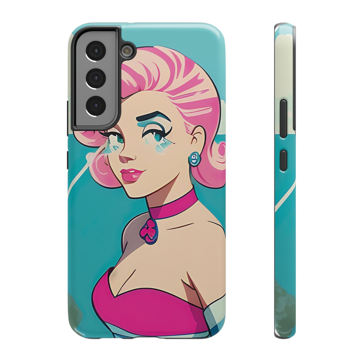 Impact-Resistant Phone Case with Water Pin-Up [TEDDY]