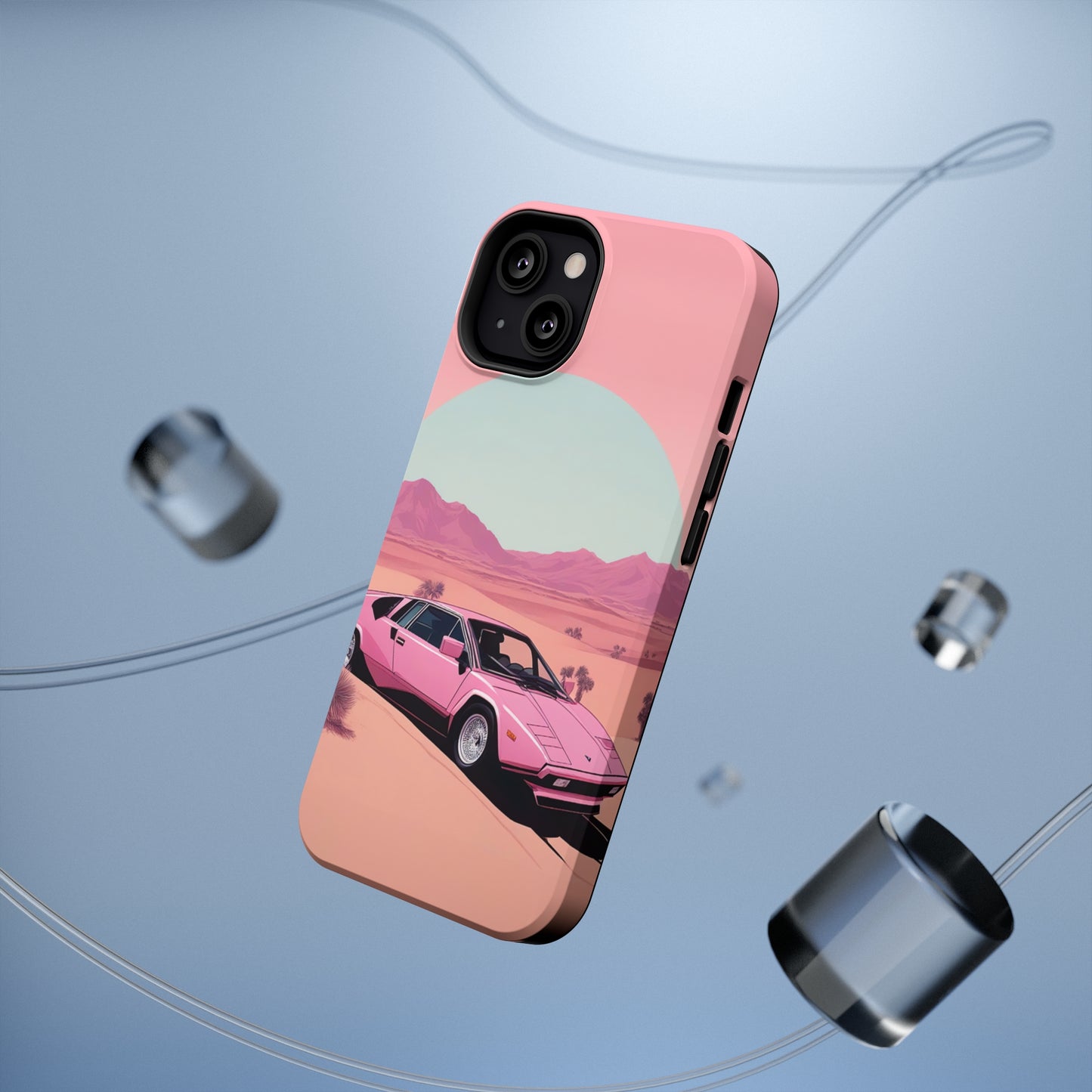 Impact-Resistant Phone Case with Arch Desert [TEDDY]