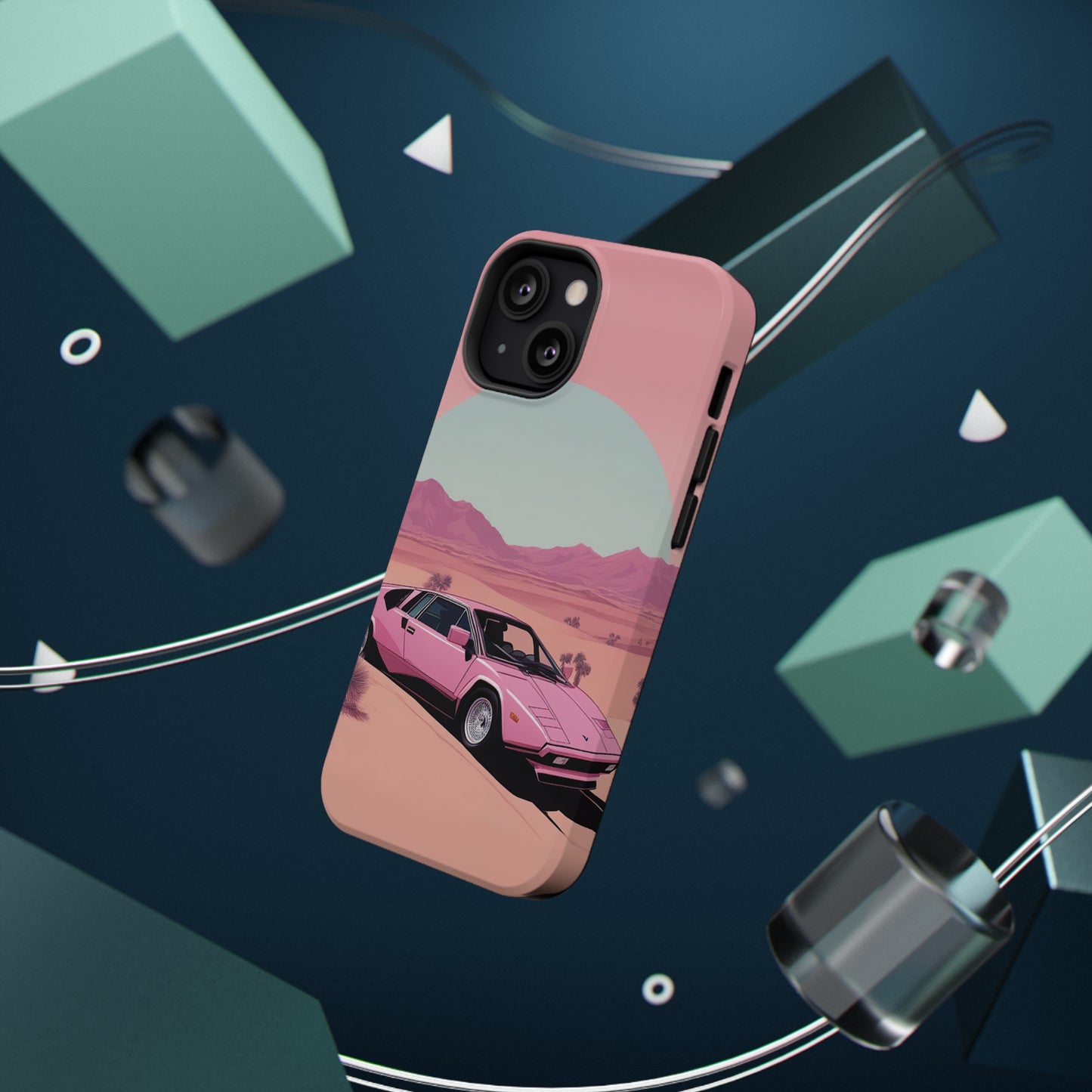 Impact-Resistant Phone Case with Arch Desert [TEDDY]