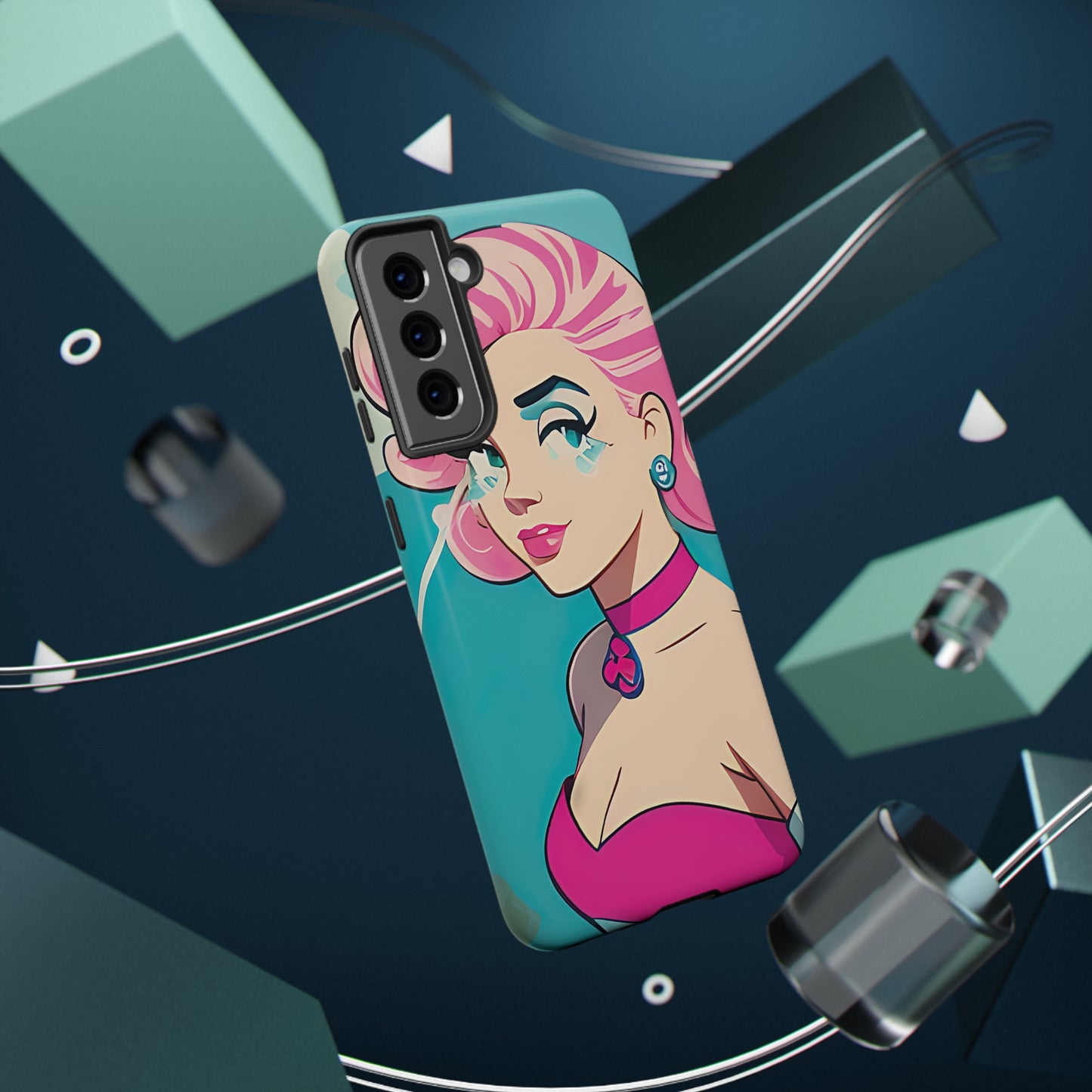 Impact-Resistant Phone Case with Water Pin-Up [TEDDY]