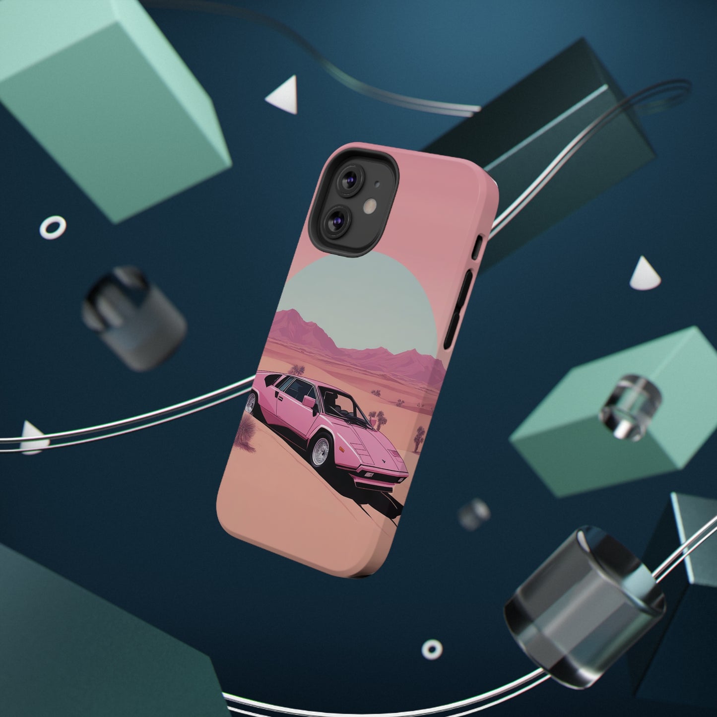 Impact-Resistant Phone Case with Arch Desert [TEDDY]