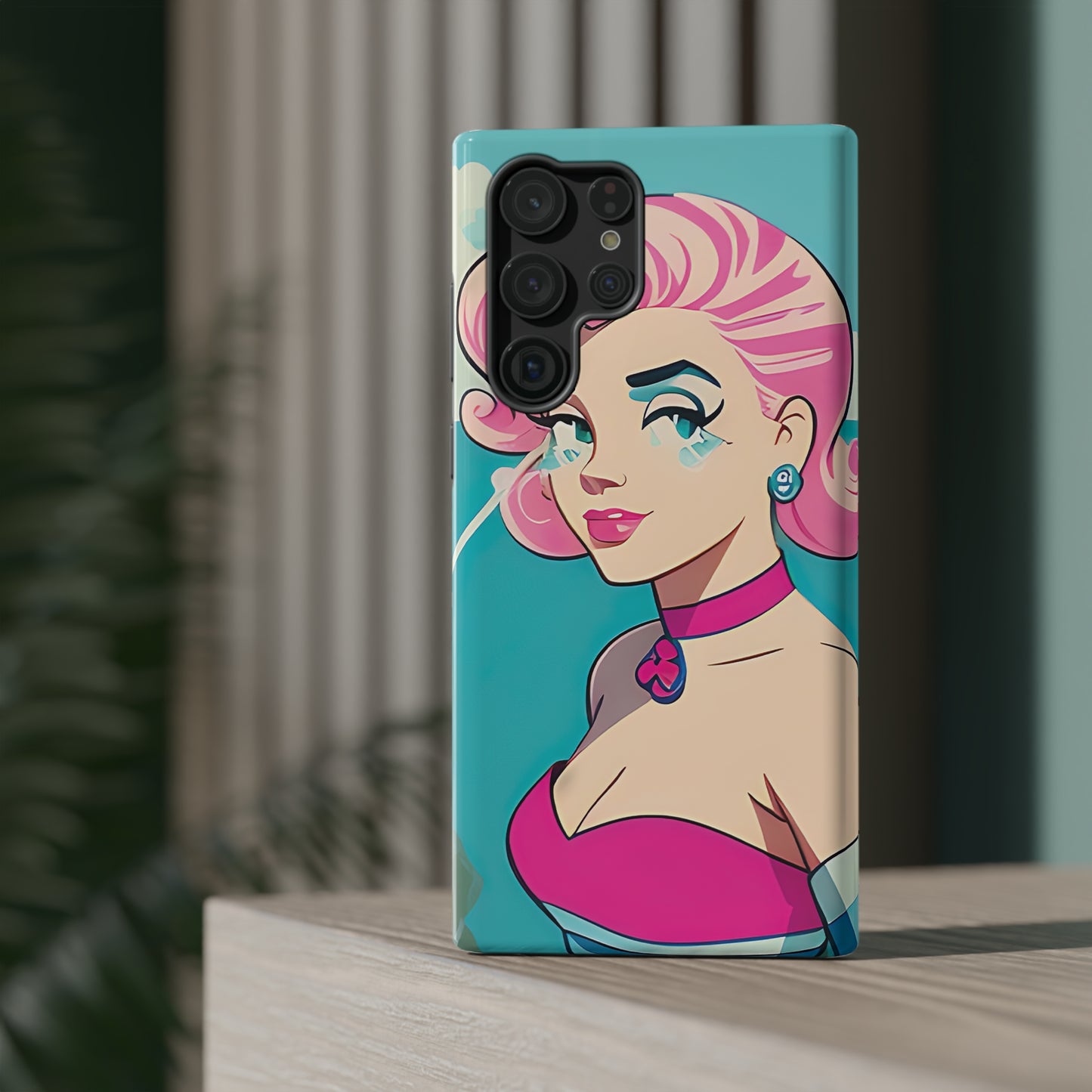 Impact-Resistant Phone Case with Water Pin-Up [TEDDY]