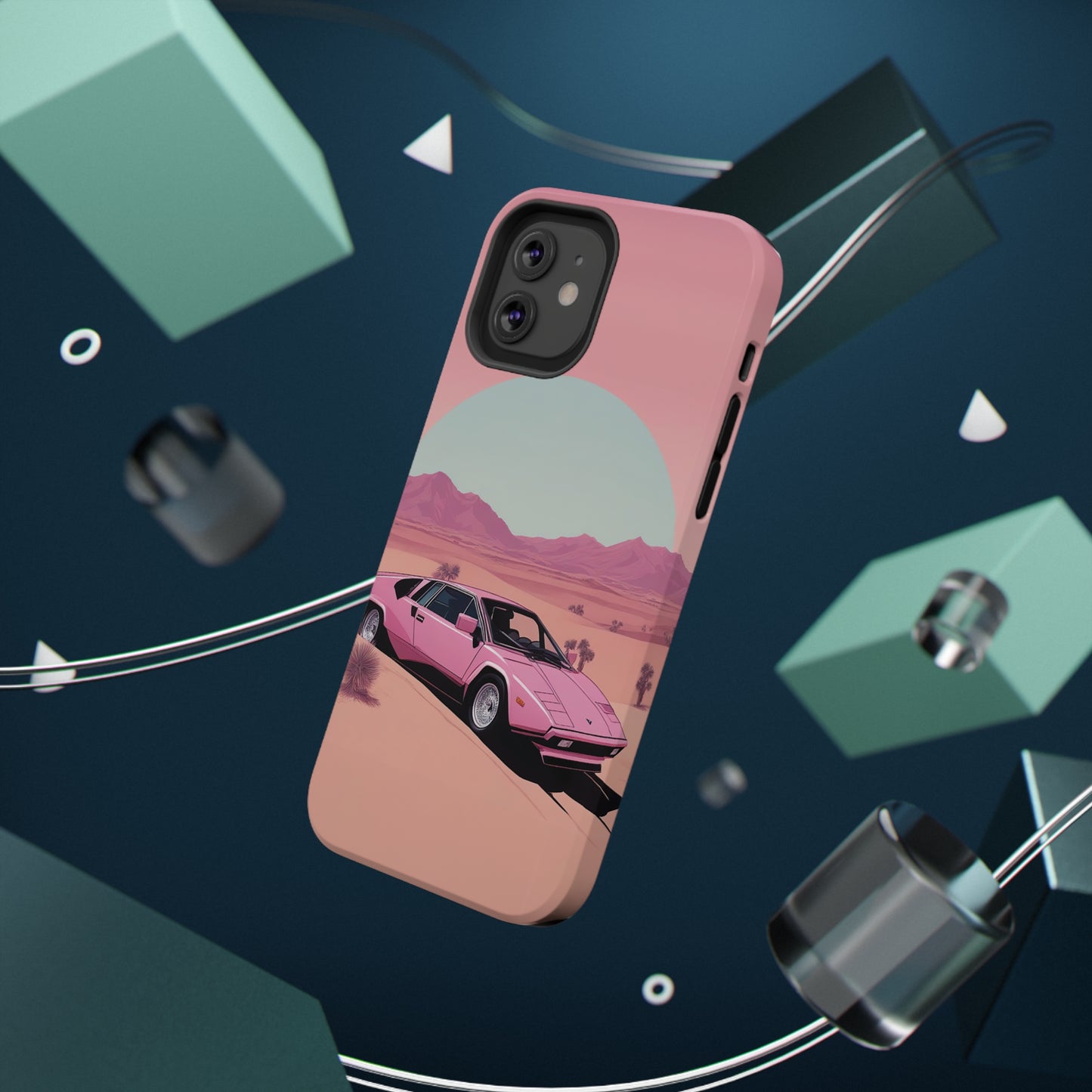 Impact-Resistant Phone Case with Arch Desert [TEDDY]