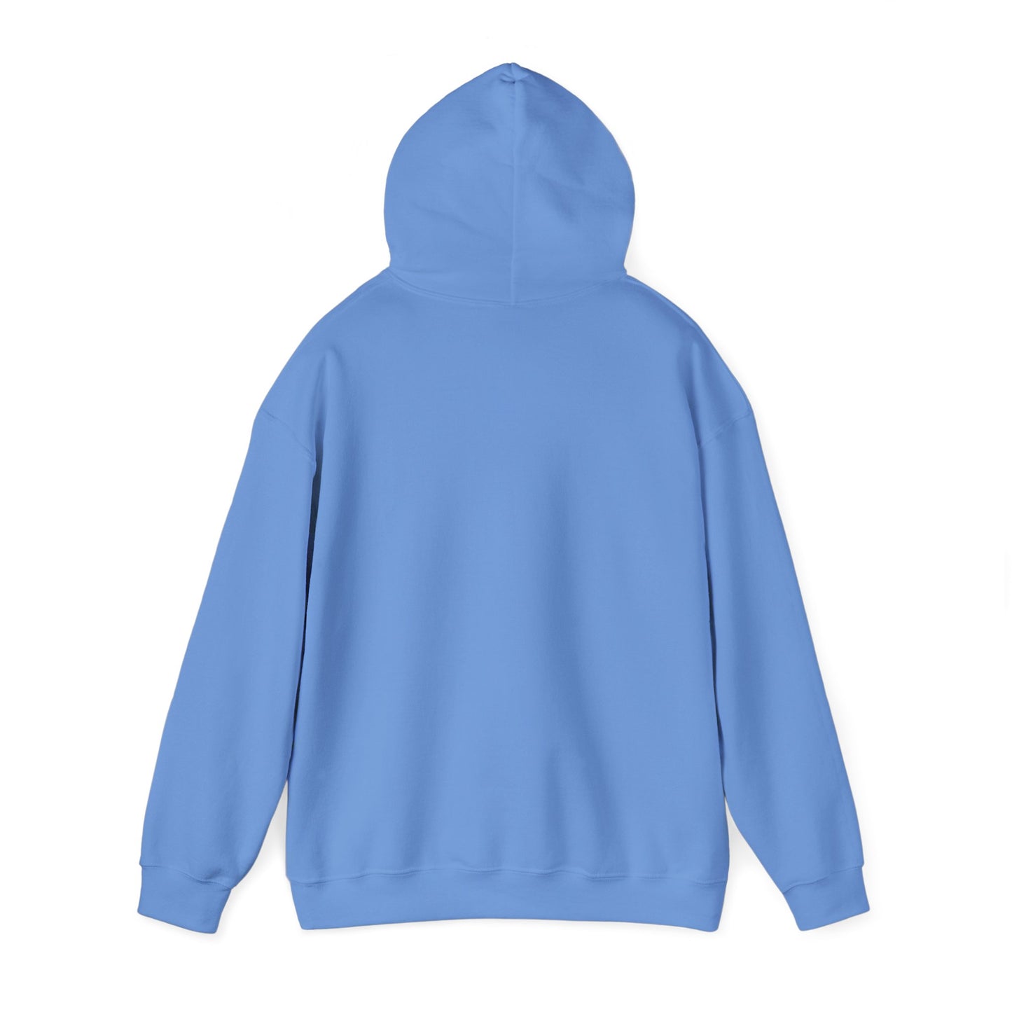 Unisex Heavy Blend™ Hooded Sweatshirt with White Logo [TEDDY]