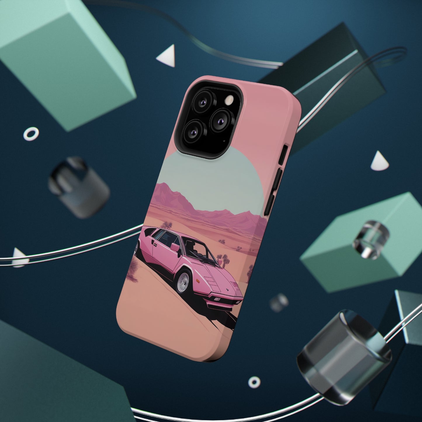 Impact-Resistant Phone Case with Arch Desert [TEDDY]