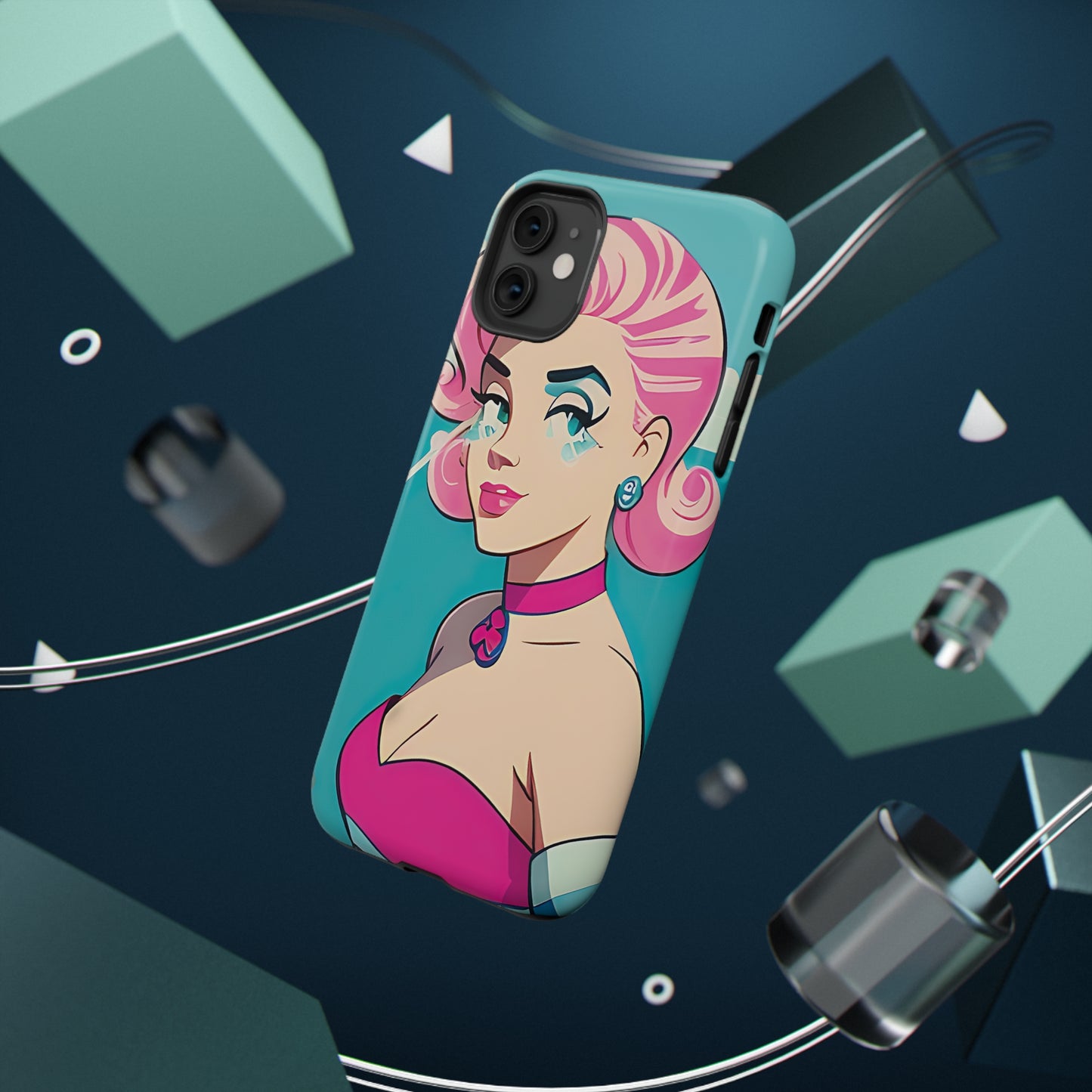 Impact-Resistant Phone Case with Water Pin-Up [TEDDY]