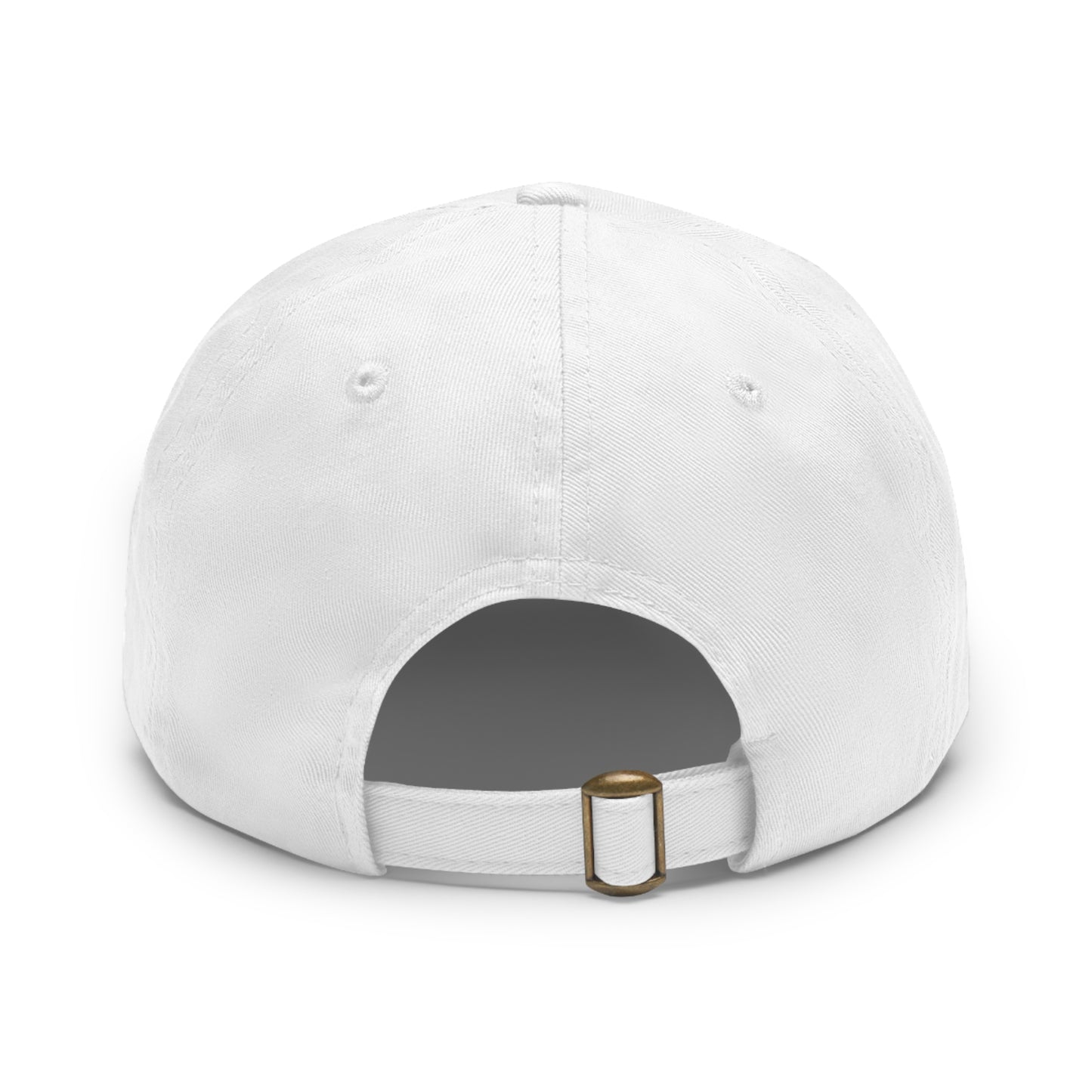 Dad Hat with Leather Patch with Shoreside Pin-Up [TEDDY]