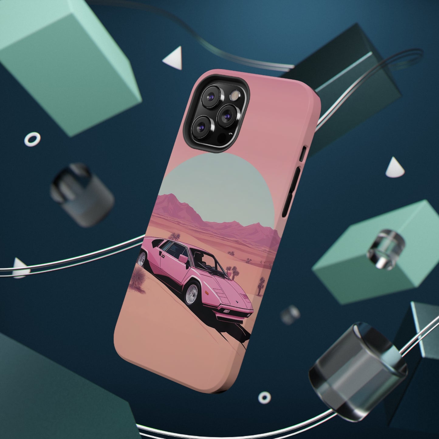 Impact-Resistant Phone Case with Arch Desert [TEDDY]