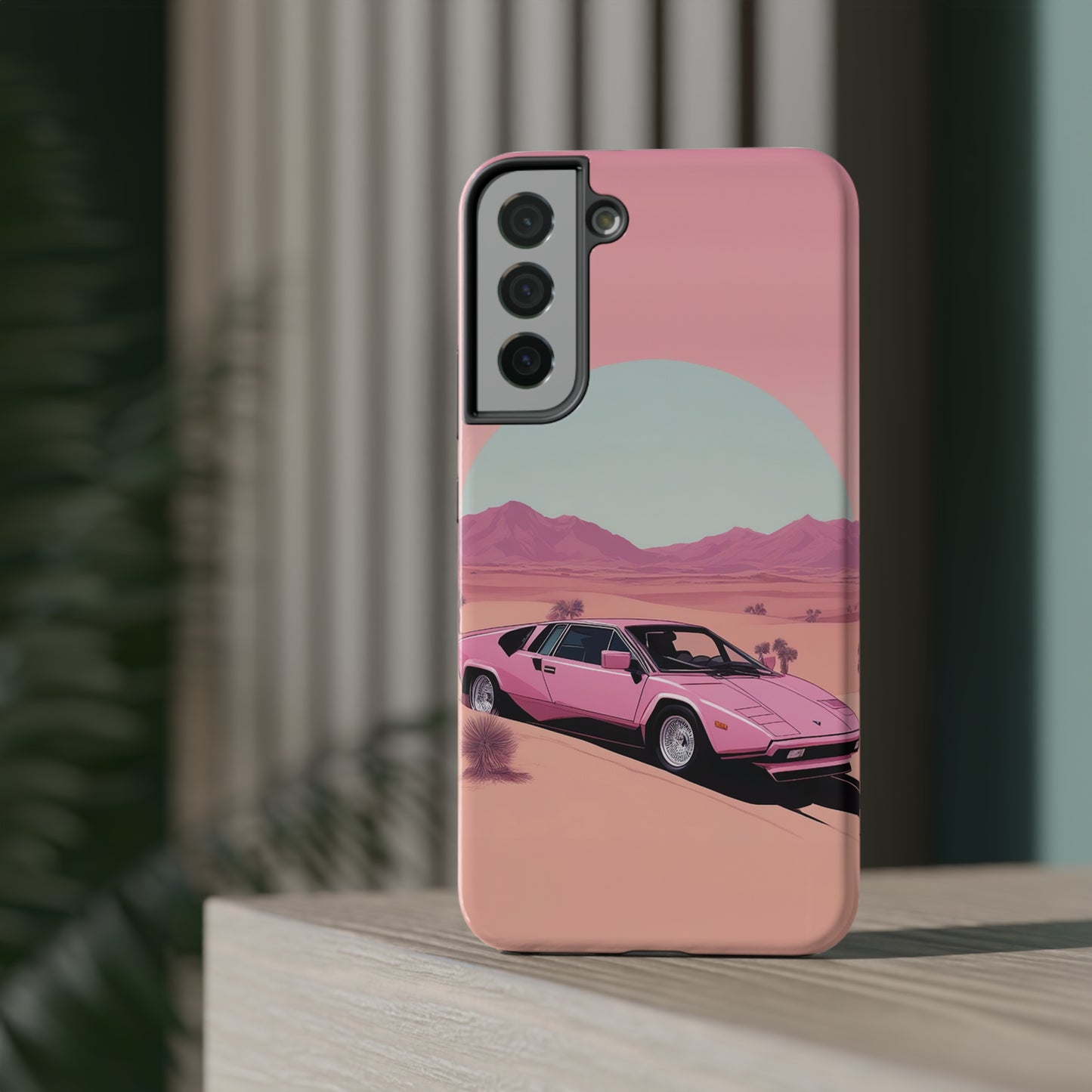 Impact-Resistant Phone Case with Arch Desert [TEDDY]