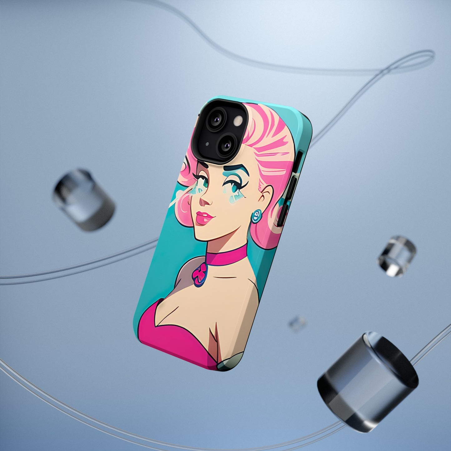 Impact-Resistant Phone Case with Water Pin-Up [TEDDY]