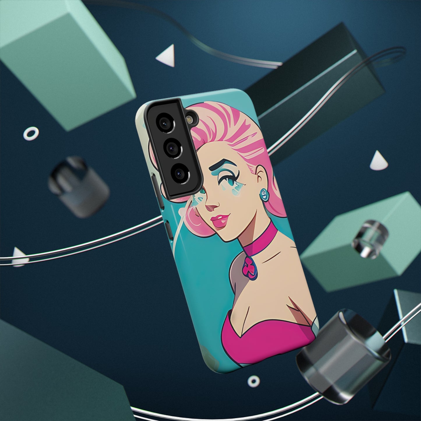 Impact-Resistant Phone Case with Water Pin-Up [TEDDY]