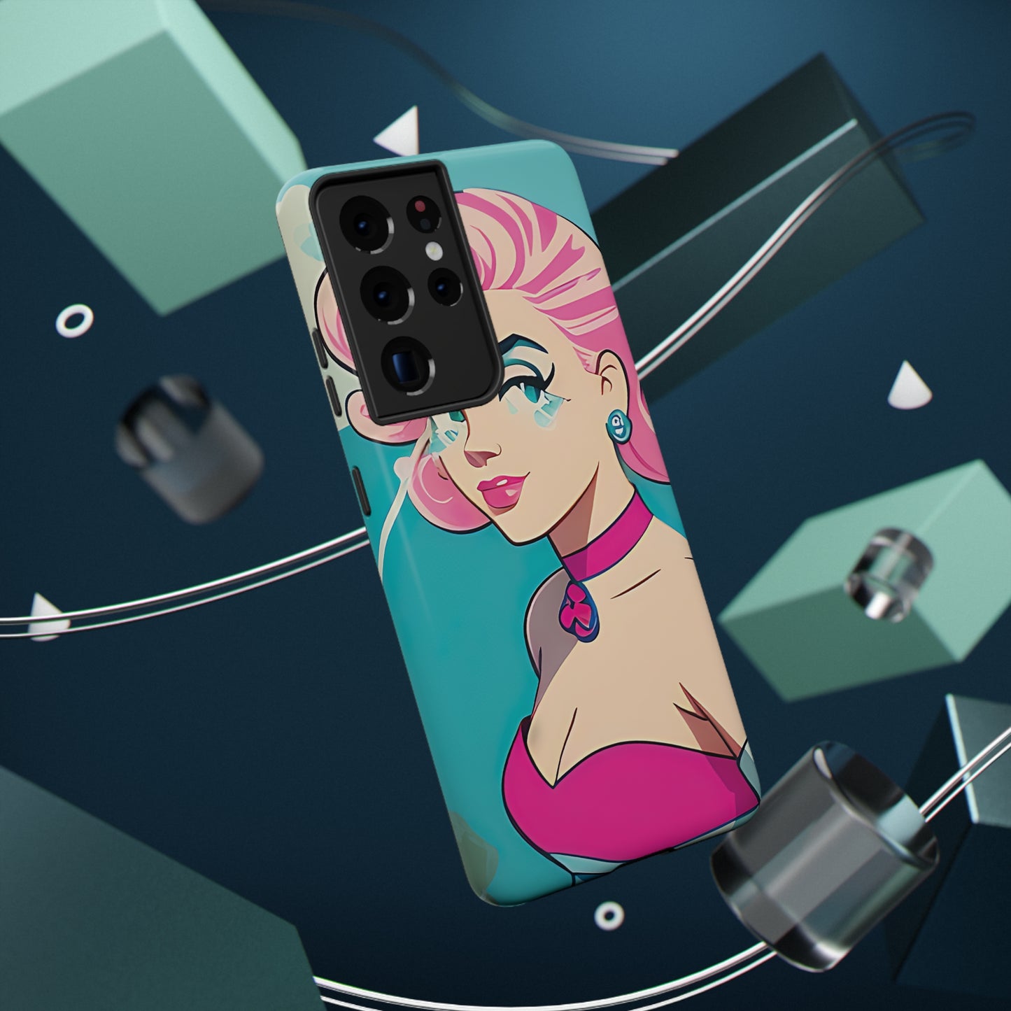 Impact-Resistant Phone Case with Water Pin-Up [TEDDY]