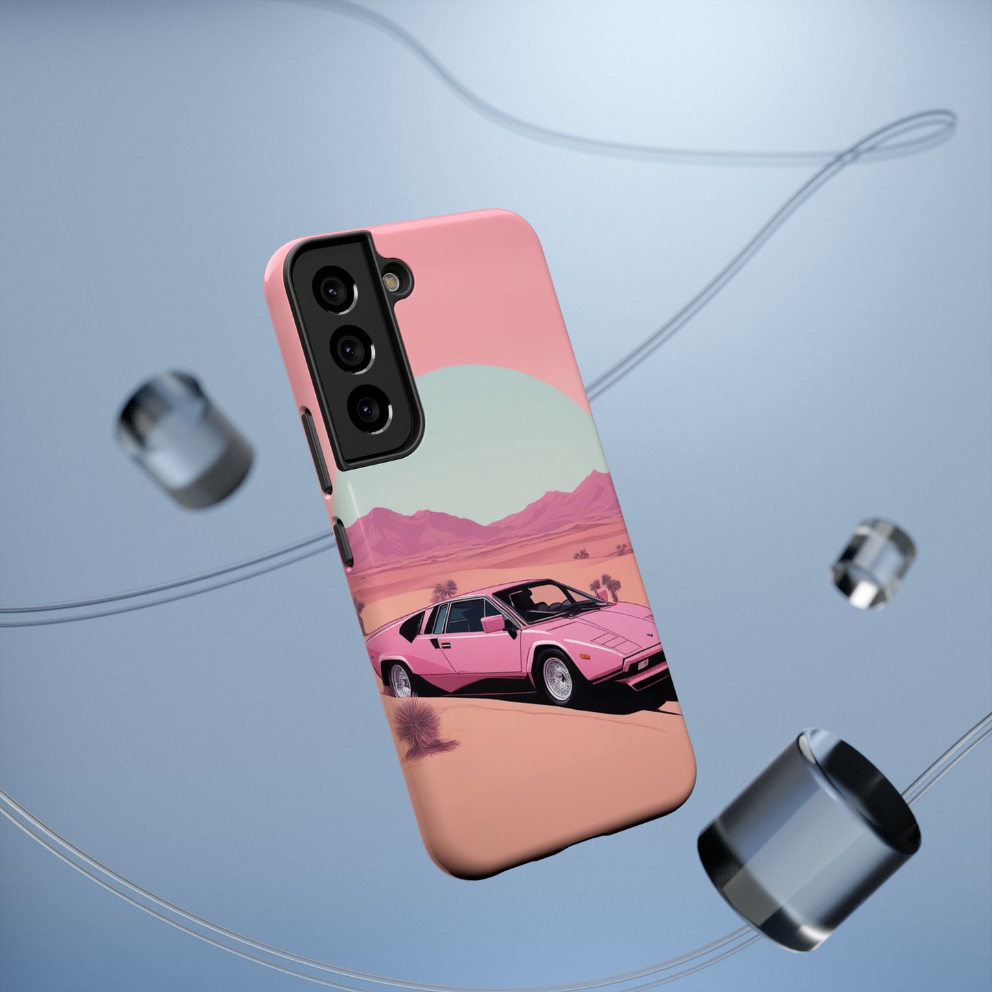 Impact-Resistant Phone Case with Arch Desert [TEDDY]