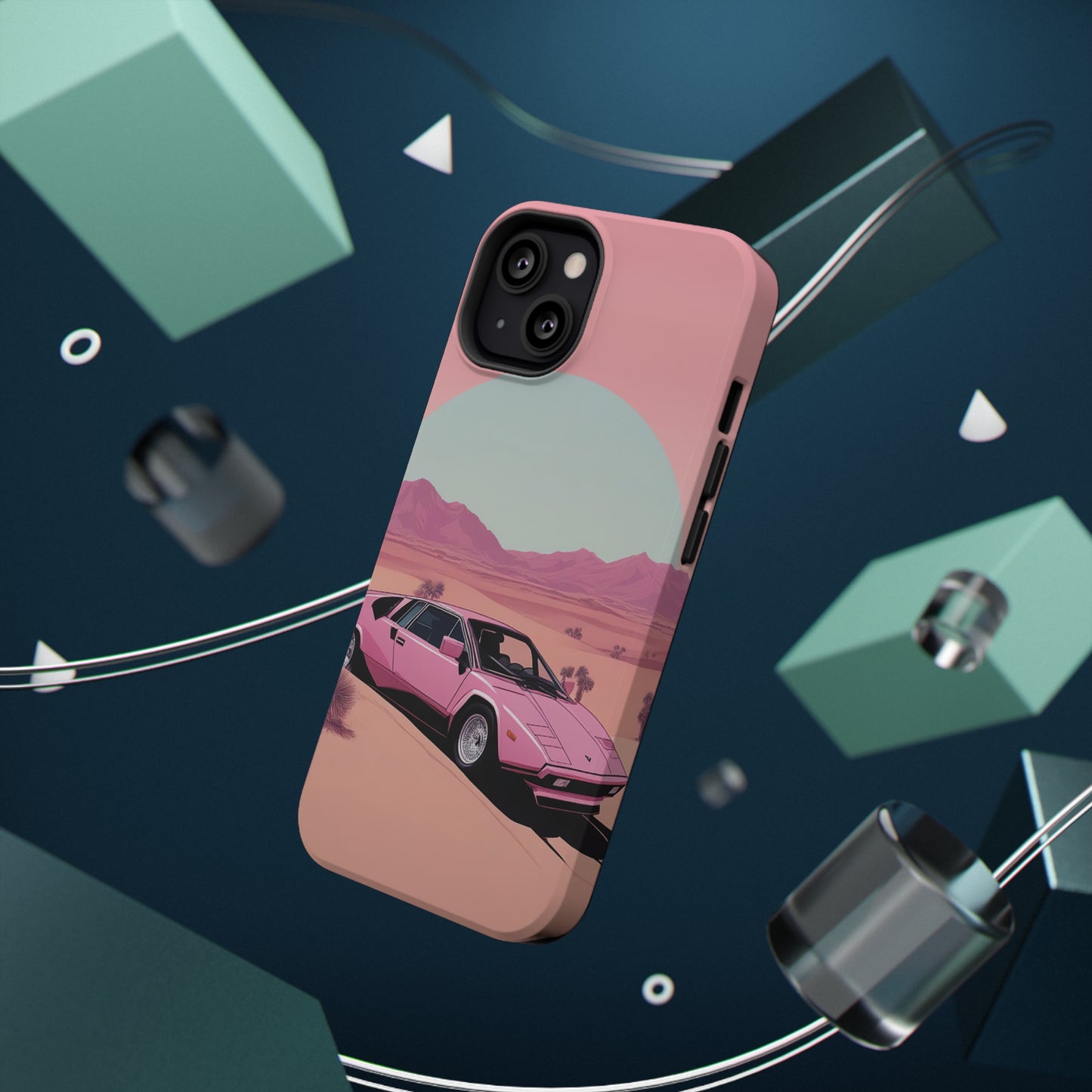 Impact-Resistant Phone Case with Arch Desert [TEDDY]