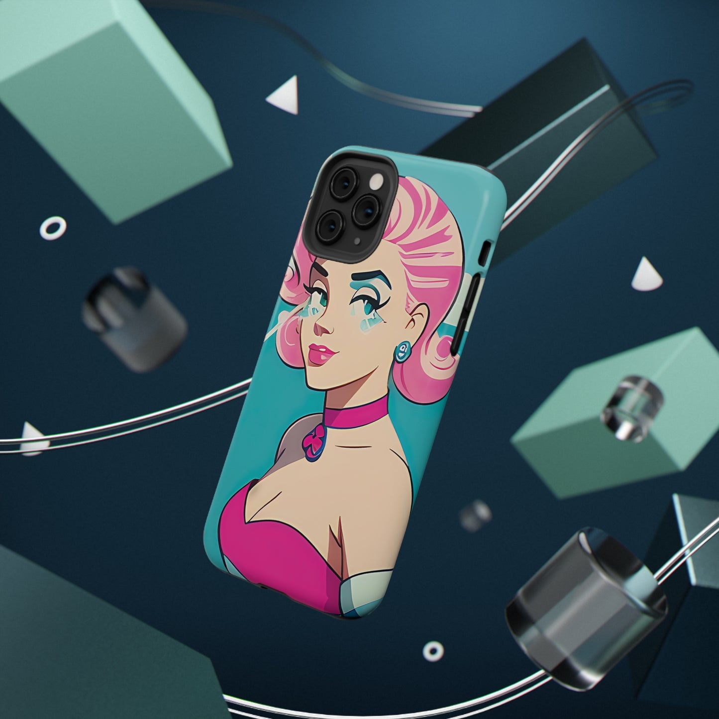 Impact-Resistant Phone Case with Water Pin-Up [TEDDY]