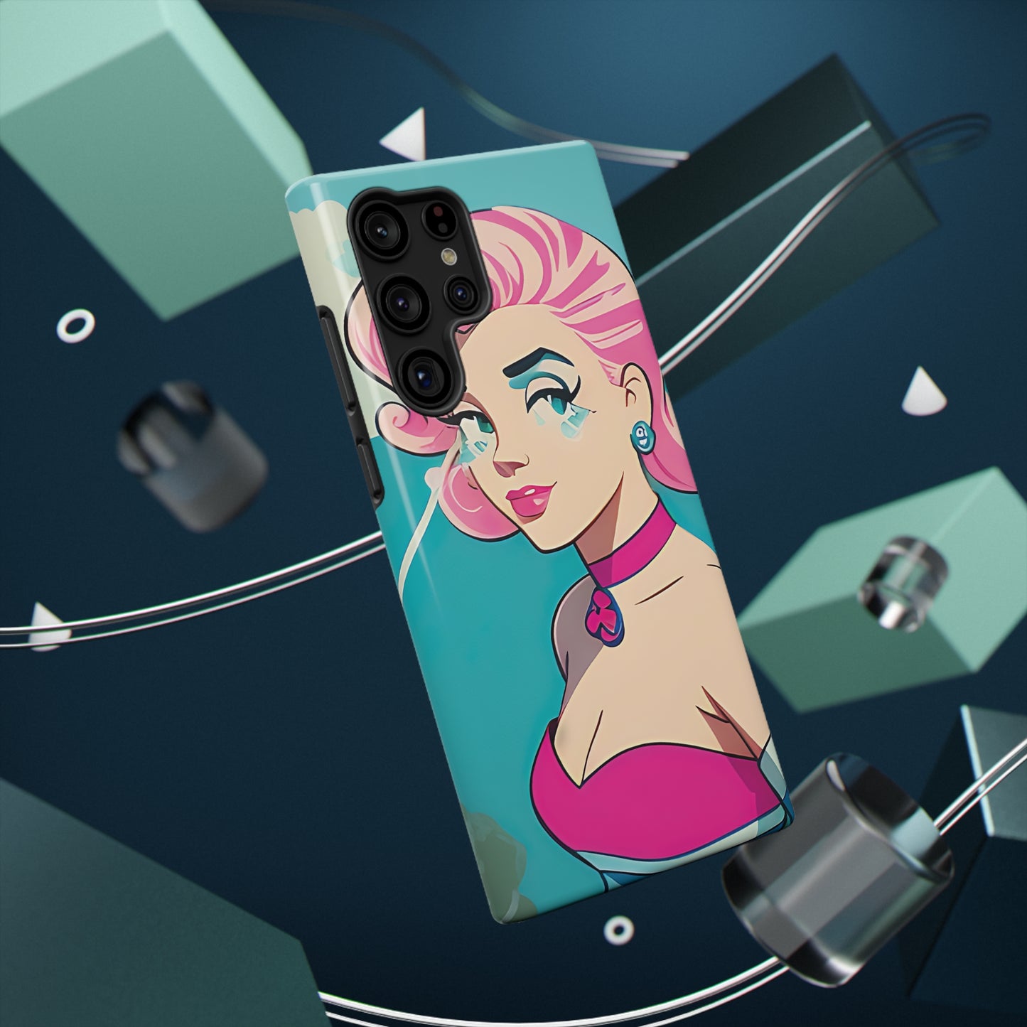 Impact-Resistant Phone Case with Water Pin-Up [TEDDY]