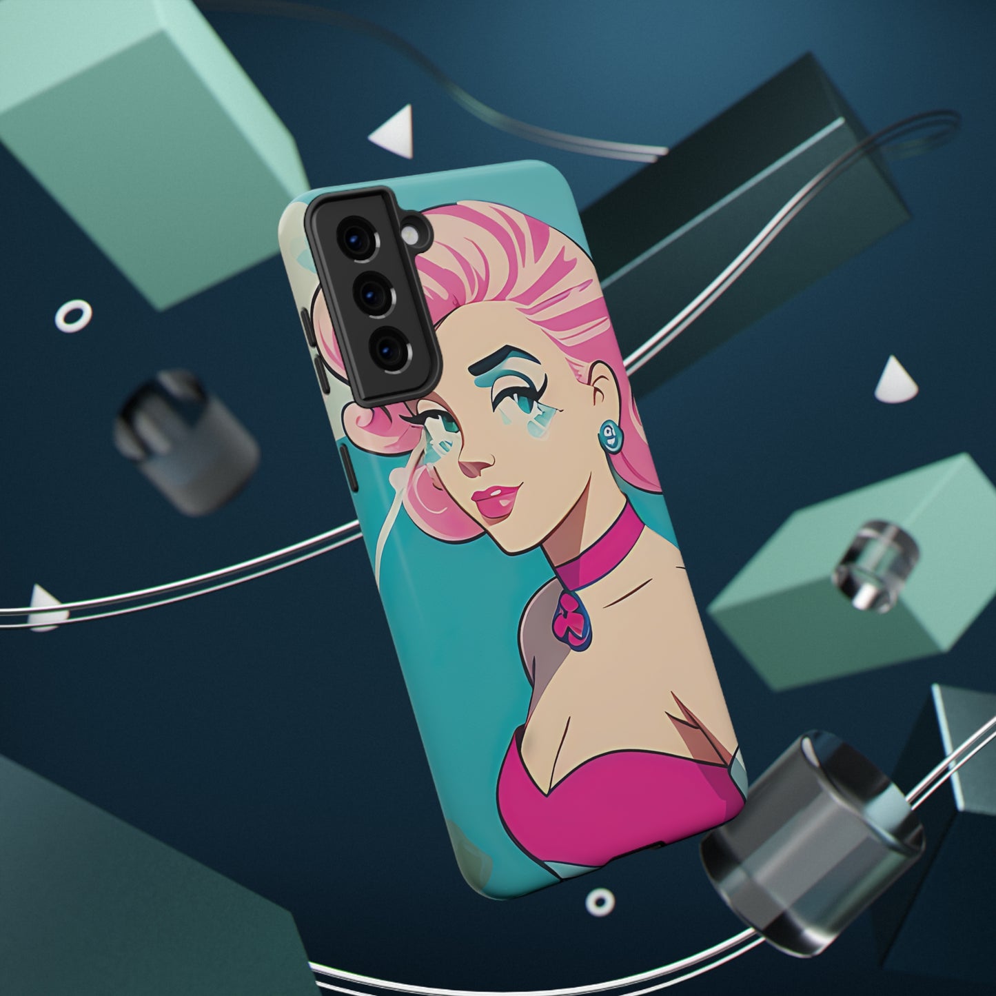 Impact-Resistant Phone Case with Water Pin-Up [TEDDY]