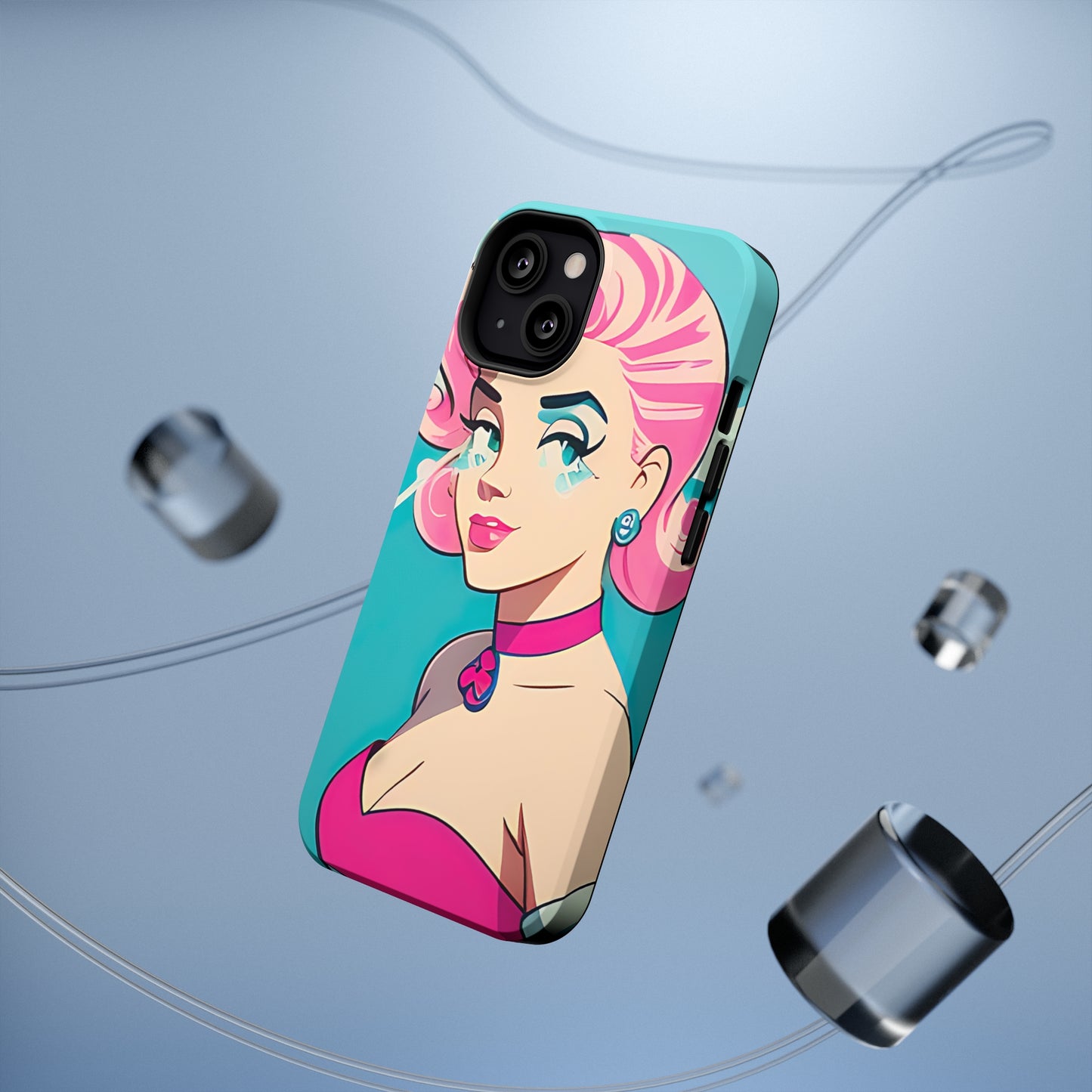 Impact-Resistant Phone Case with Water Pin-Up [TEDDY]