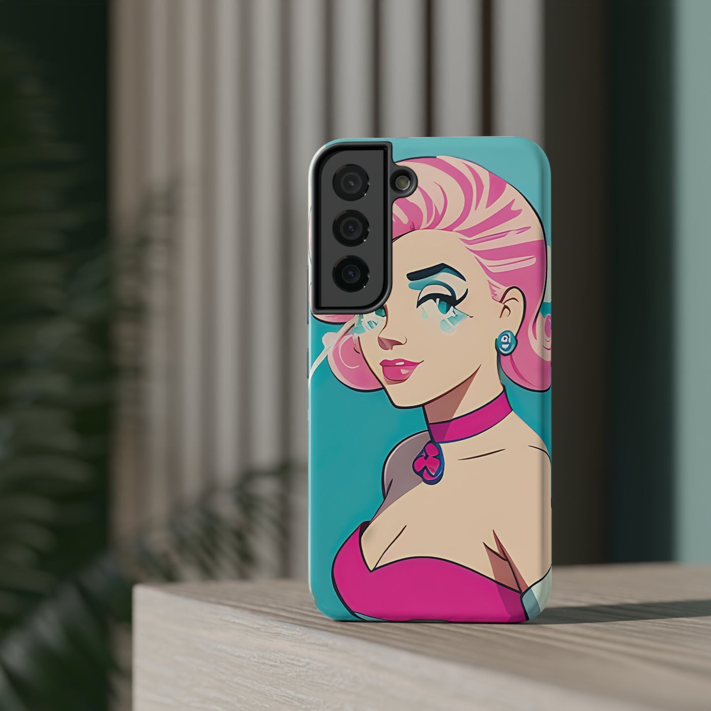 Impact-Resistant Phone Case with Water Pin-Up [TEDDY]