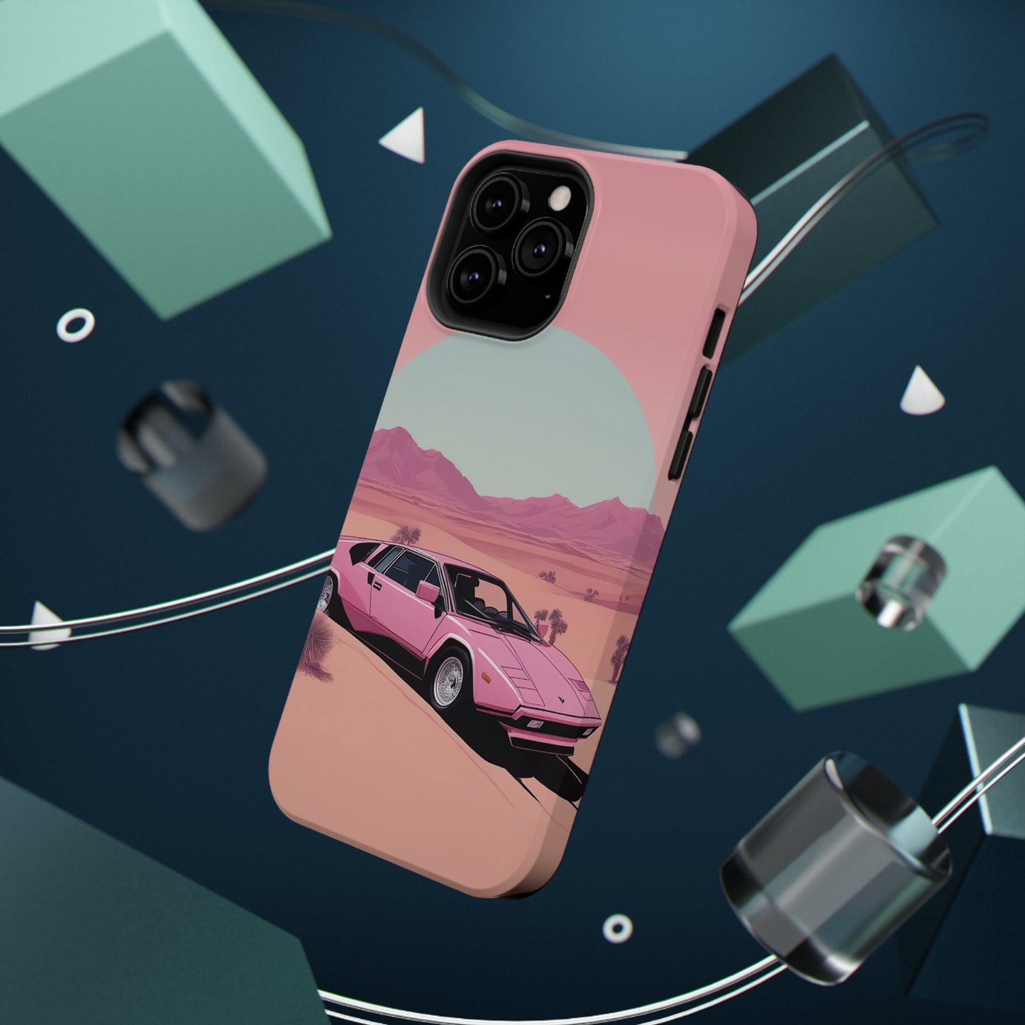 Impact-Resistant Phone Case with Arch Desert [TEDDY]