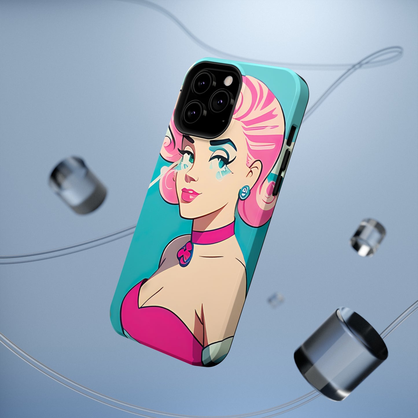 Impact-Resistant Phone Case with Water Pin-Up [TEDDY]