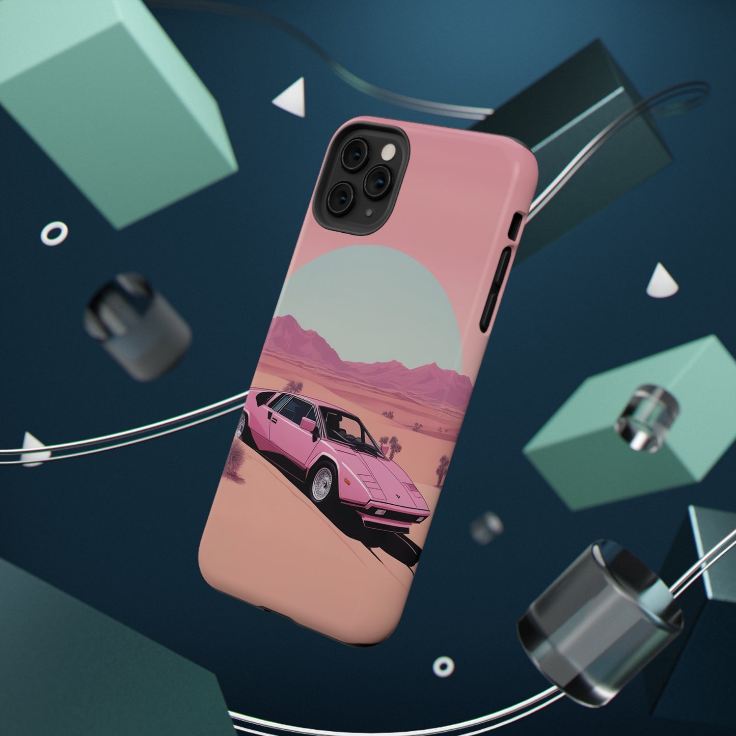 Impact-Resistant Phone Case with Arch Desert [TEDDY]