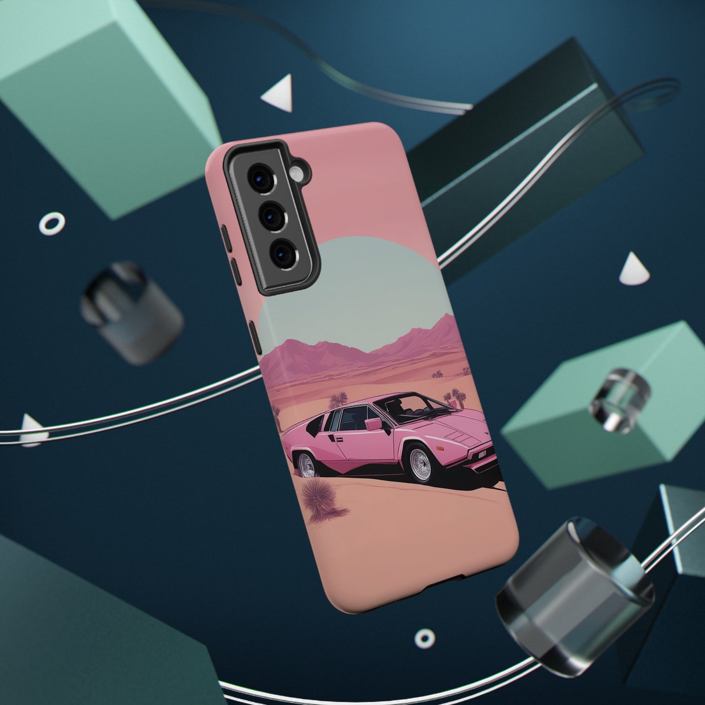 Impact-Resistant Phone Case with Arch Desert [TEDDY]