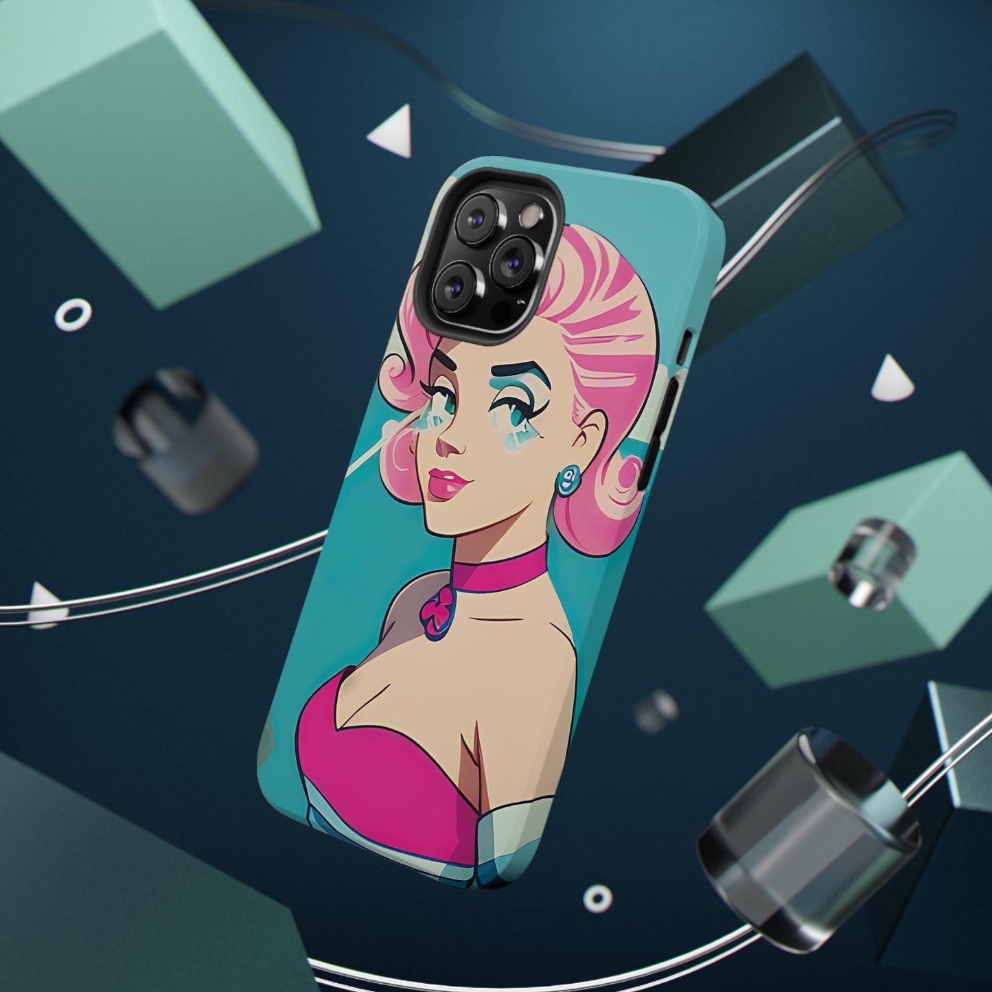 Impact-Resistant Phone Case with Water Pin-Up [TEDDY]