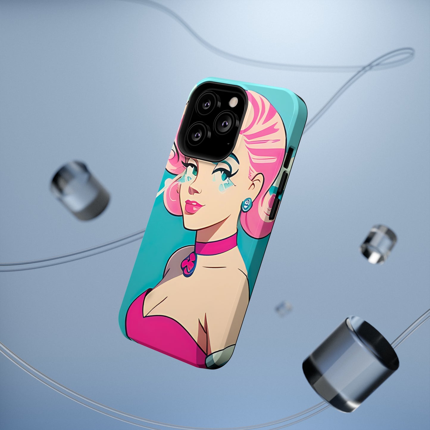 Impact-Resistant Phone Case with Water Pin-Up [TEDDY]