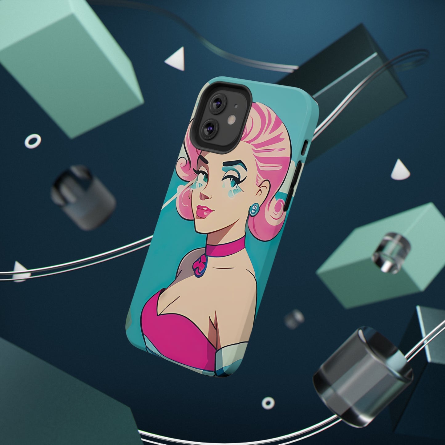 Impact-Resistant Phone Case with Water Pin-Up [TEDDY]