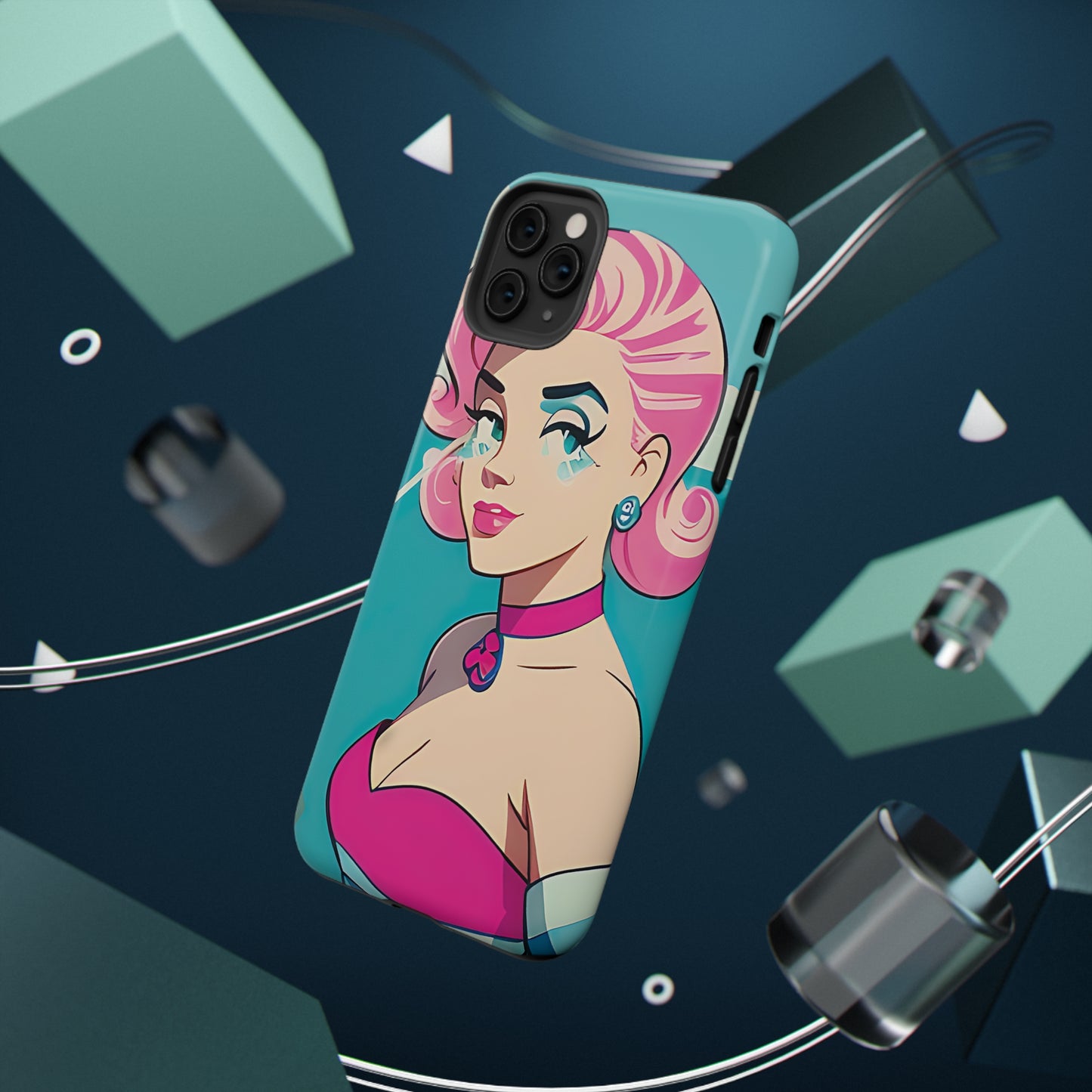 Impact-Resistant Phone Case with Water Pin-Up [TEDDY]