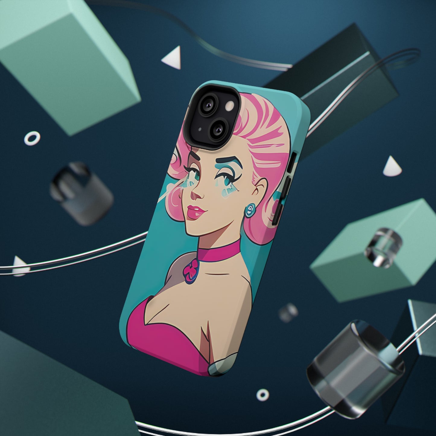 Impact-Resistant Phone Case with Water Pin-Up [TEDDY]