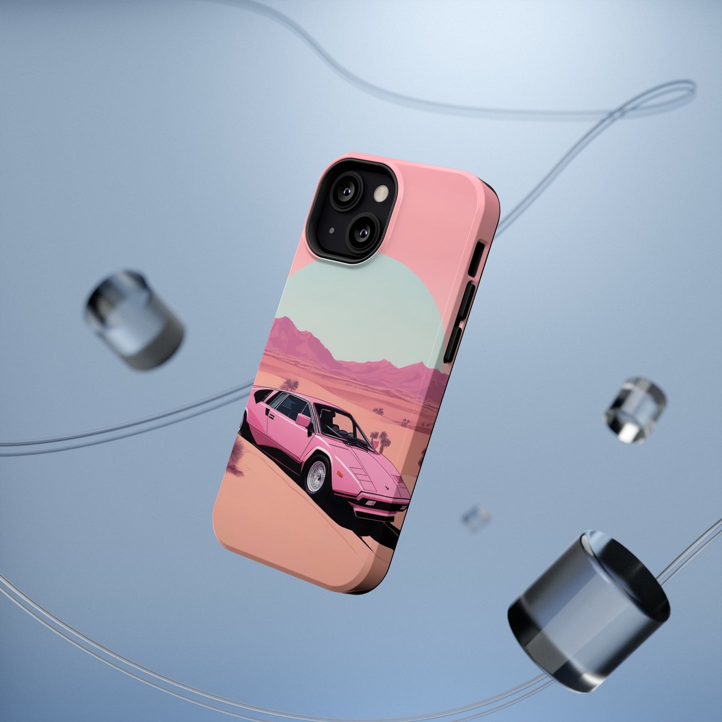 Impact-Resistant Phone Case with Arch Desert [TEDDY]