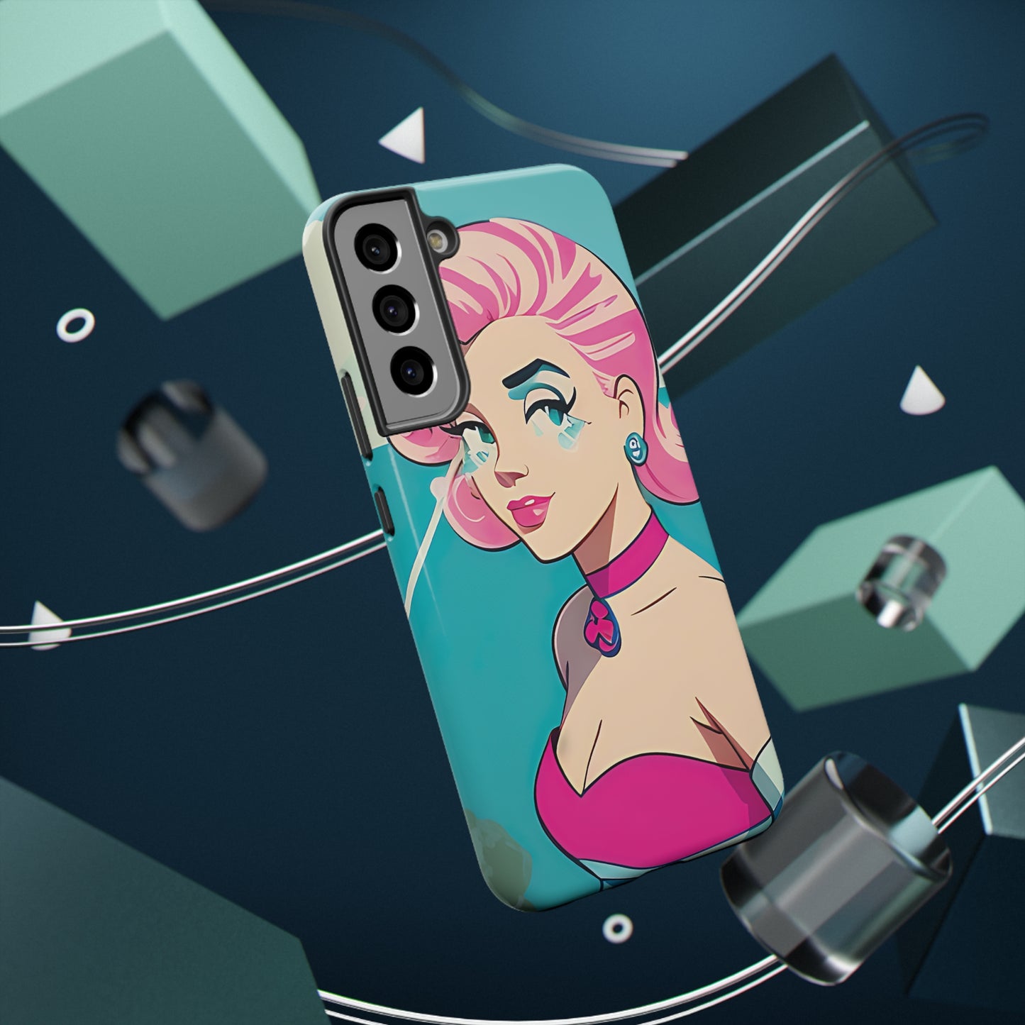 Impact-Resistant Phone Case with Water Pin-Up [TEDDY]