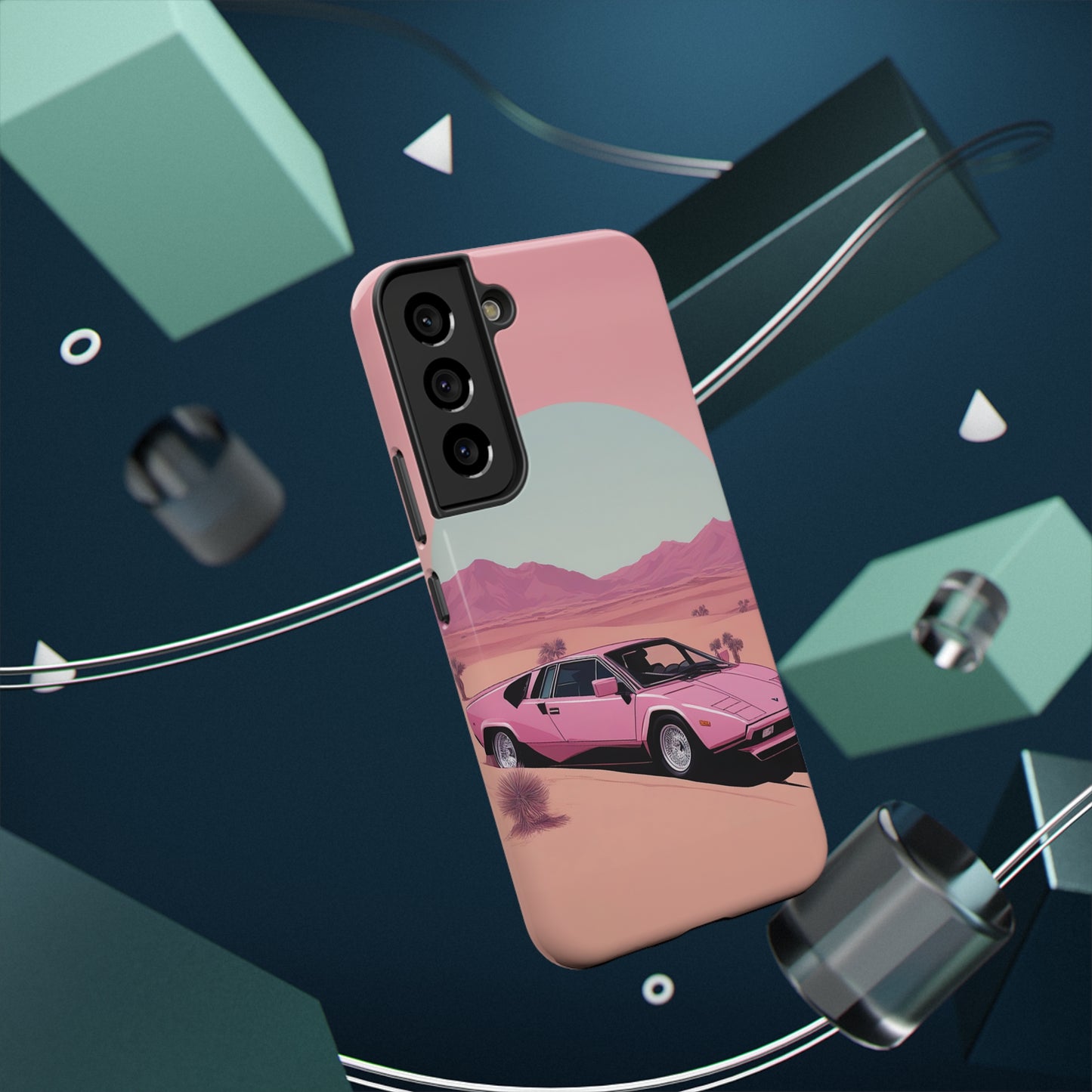 Impact-Resistant Phone Case with Arch Desert [TEDDY]