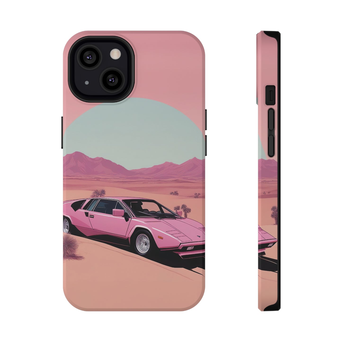 Impact-Resistant Phone Case with Arch Desert [TEDDY]