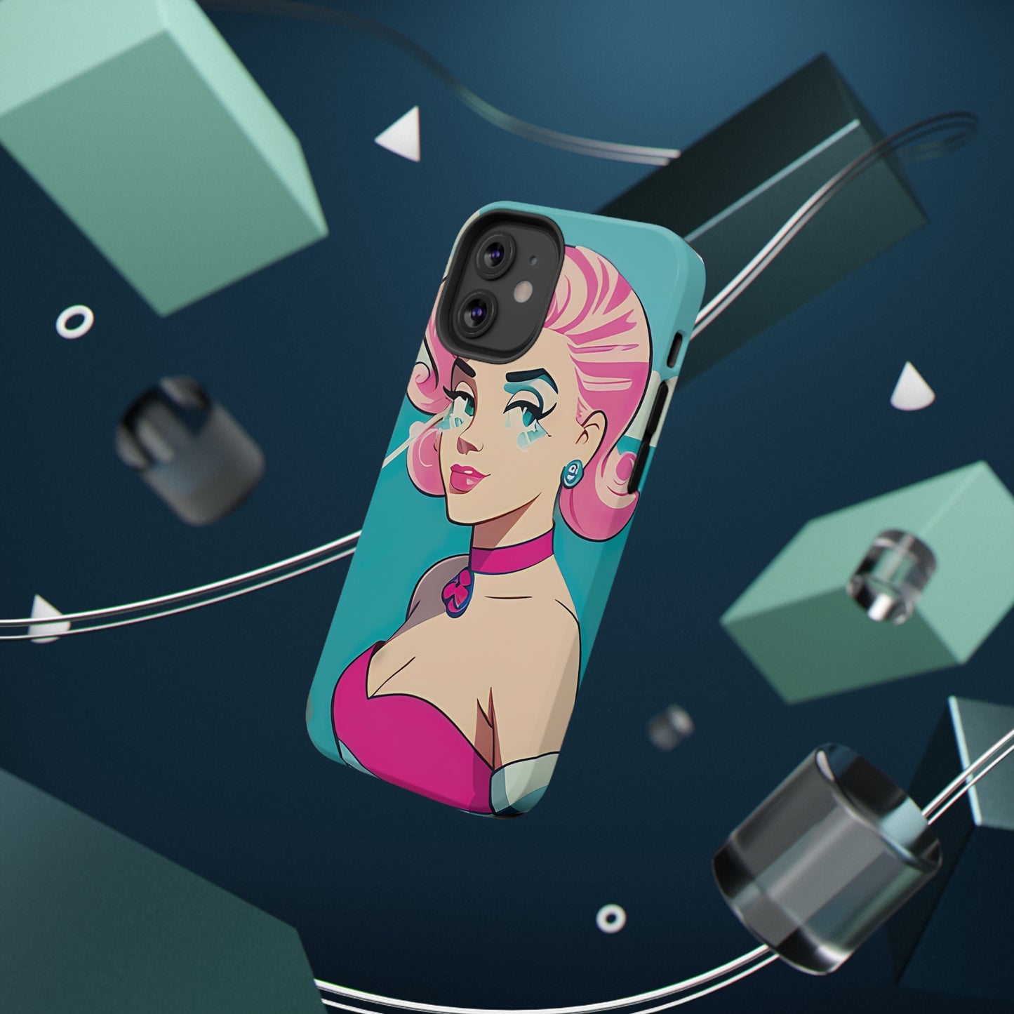 Impact-Resistant Phone Case with Water Pin-Up [TEDDY]