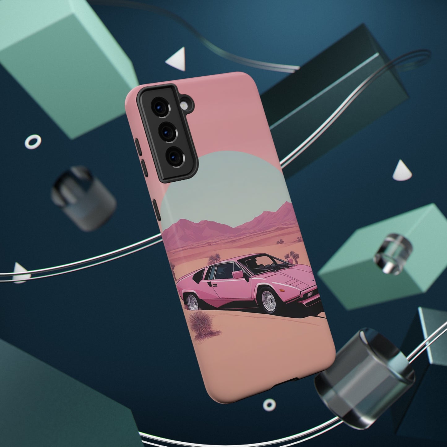 Impact-Resistant Phone Case with Arch Desert [TEDDY]